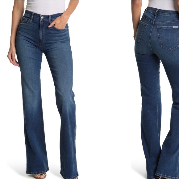 Joe's Jeans Denim - DESIGNER HP🎉JOES High Rise Flared Leg Jeans NWT Wanniya Blue Retro styleSize 30